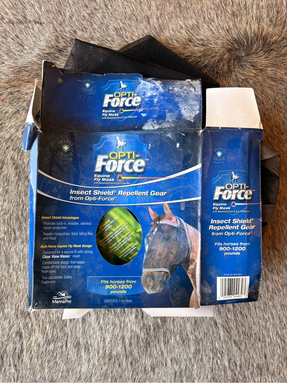 Equine Fly Mask - Blue